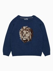 Trotters London Blue Augustus Jumper - Image 1 of 2