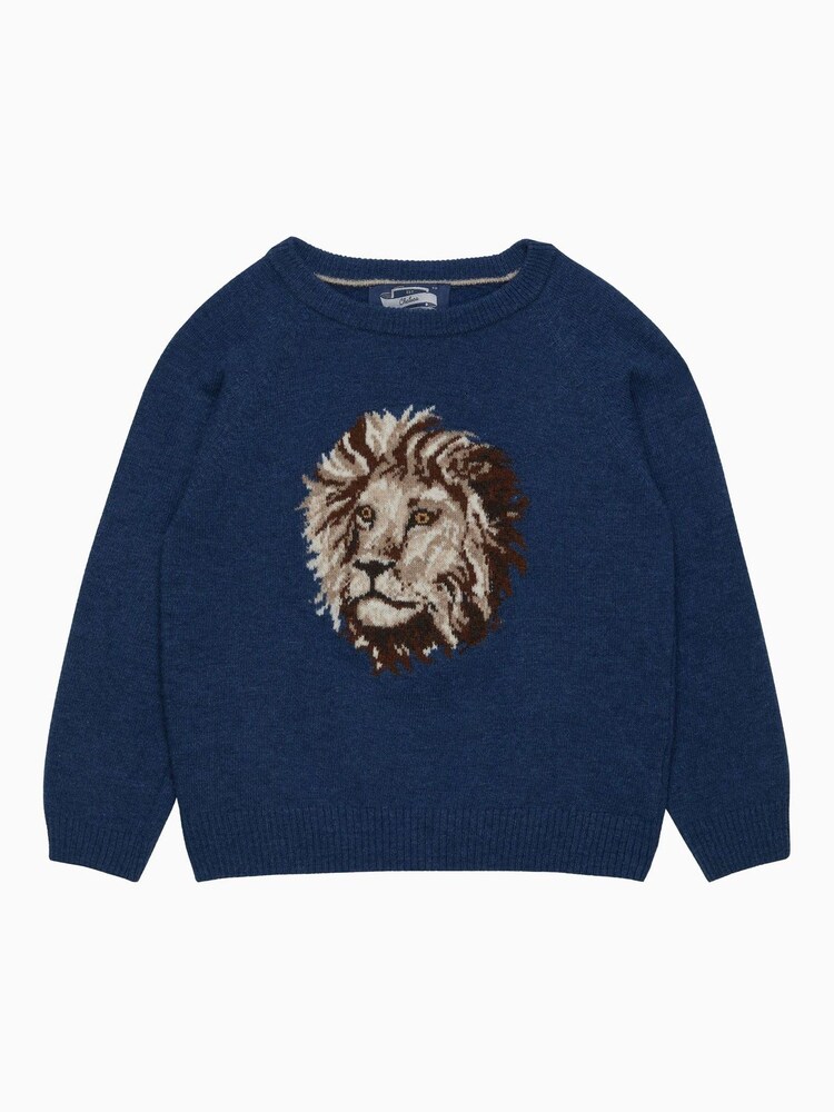 Trotters London Blue Augustus Jumper - Image 1 of 2