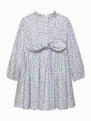 Trotters London Blue Edie Rose Floral Smocked Dress - Image 2 of 2