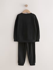 Black Crew Neck Sweater Set (3-16yrs) - Image 7 of 10