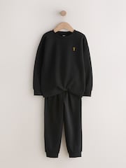 Black Crew Neck Sweater Set (3-16yrs) - Image 8 of 10