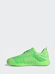 adidas Green Dropset 3 Strength Training Shoes - Image 2 of 9