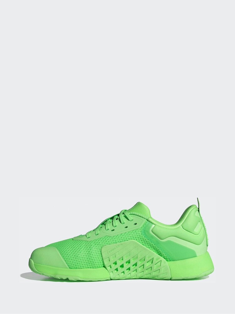 adidas Green Dropset 3 Strength Training Shoes - Image 2 of 9 adidas Green Dropset 3 Strength Training Shoes - Image 2 of 9