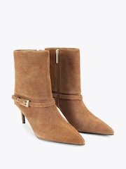KG Kurt Geiger Brown Camel Trinity Boots - Image 2 of 4