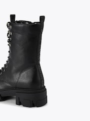 KG Kurt Geiger Black Trekker Lace UP3 Boots - Image 4 of 4