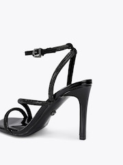 Carvela Black Paparazzi Wide Fit Sandals - Image 3 of 4