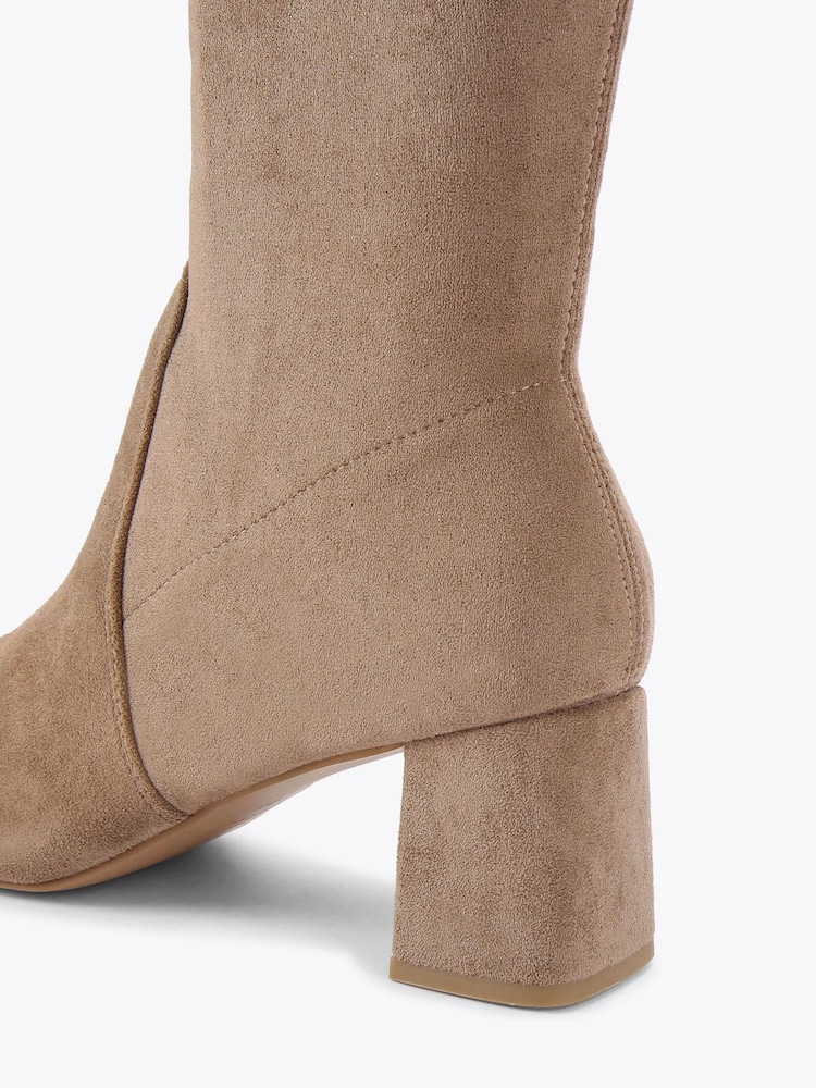Carvela Nude Corsano Knee Boots - Image 4 of 4 Carvela Nude Corsano Knee Boots - Image 4 of 4