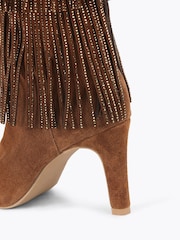 Kurt Geiger London Shoreditch Otk Nude Boots - Image 4 of 4