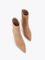 Carvela Nude Marcia Ankle Boots - Image 3 of 4
