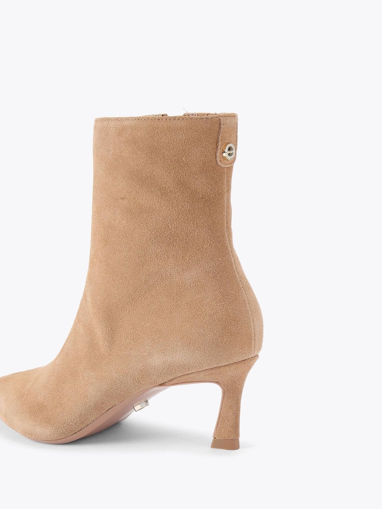 Carvela Nude Marcia Ankle Boots - Image 4 of 4