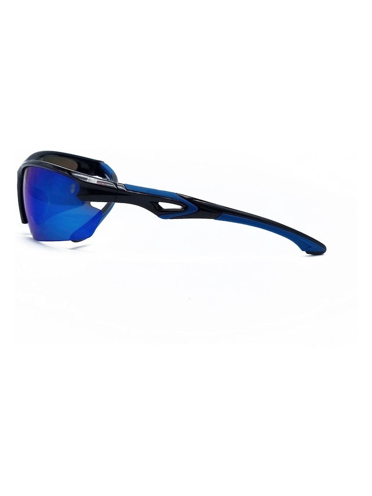 Storm Black Semi Rimless Polarised Sunglasses - Image 3 of 3