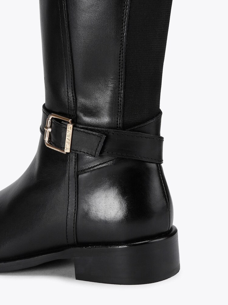 Carvela Black Pienza Riding Wide Fit Boots - Image 4 of 4