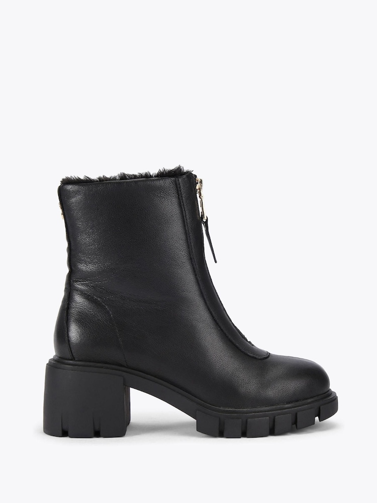 Carvela Black Ignite Zip Boots - Image 1 of 4 Carvela Black Ignite Zip Boots - Image 1 of 4