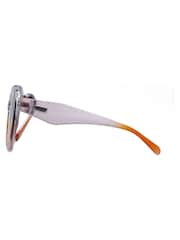 Storm Large Angled Square Brown Sunglasses - صورة 2 من 3