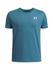 Синій - Under Armour Sportstyle з коротким рукавом футболки - Image 4 of 6