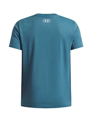 Синій - Under Armour Sportstyle з коротким рукавом футболки - Image 5 of 6