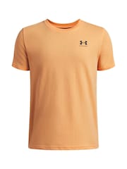 Under Armour Orange Sportstyle Short Sleeve T-Shirt - Image 1 of 3