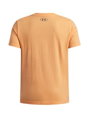 Under Armour Orange Sportstyle Short Sleeve T-Shirt - Image 2 of 3