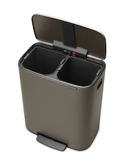 Brabantia Platinum Bo Pedal Bin 2 x 30L - Image 5 of 6