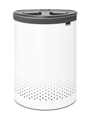 Brabantia White Selector Laundry Bin 55L - Image 3 of 6