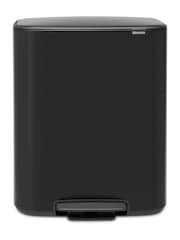 Brabantia Matt Black Bo Pedal Bin 2 x 30L - Image 3 of 6