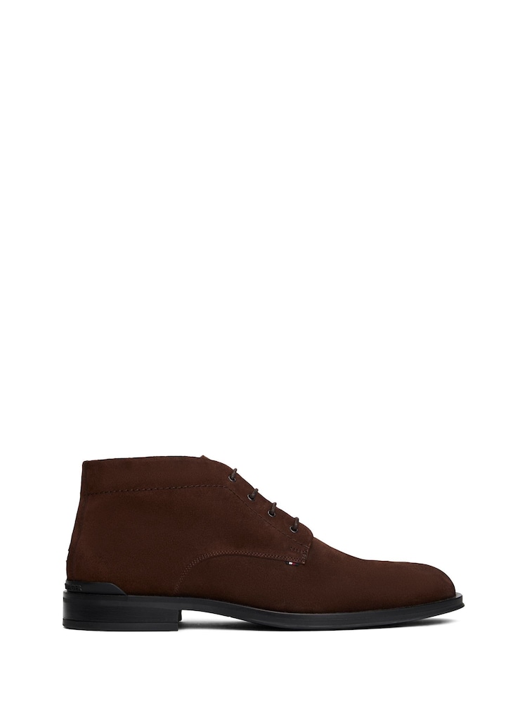 Tommy Hilfiger Suede Lace-Up Boots - Bild 1 von 6
