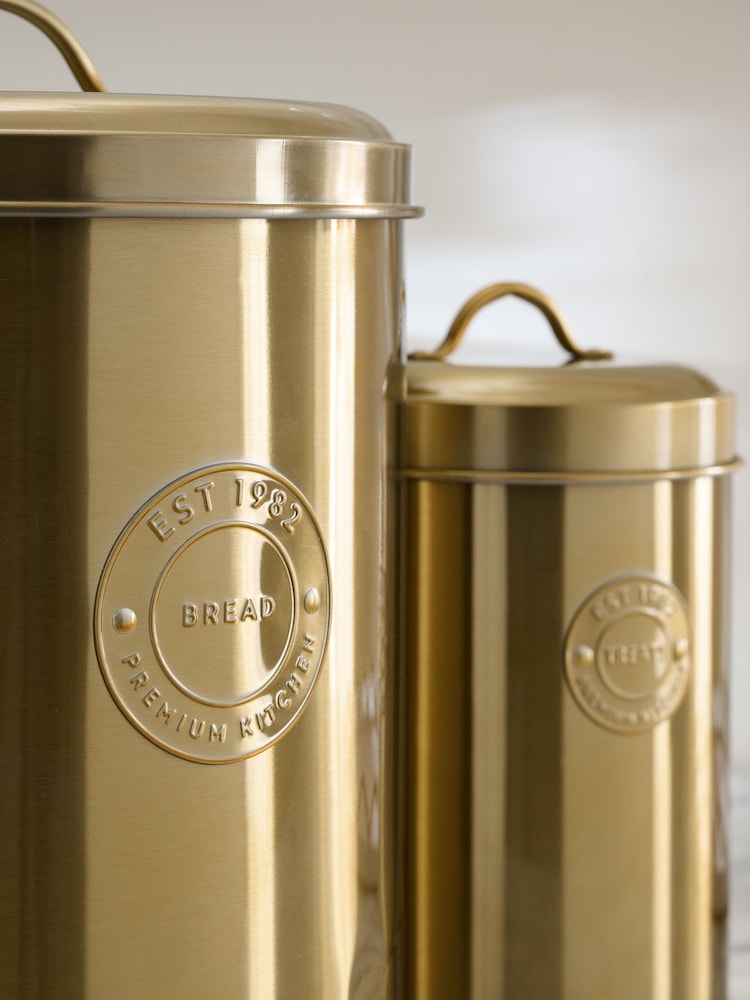 バッジデザイン パンケース＆ビスケット缶 2個セット - 画像 3 / 3