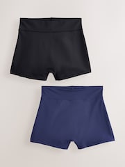 Negru/Bleumarin - Period Shorts 2 Pack - Imaginea 1 din 5