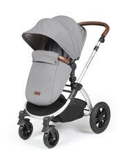 Ickle Bubba 12 Piece Pearl Grey Stomp Luxe Travel System with iSize Cirrus Car Seat - Image 3 of 5