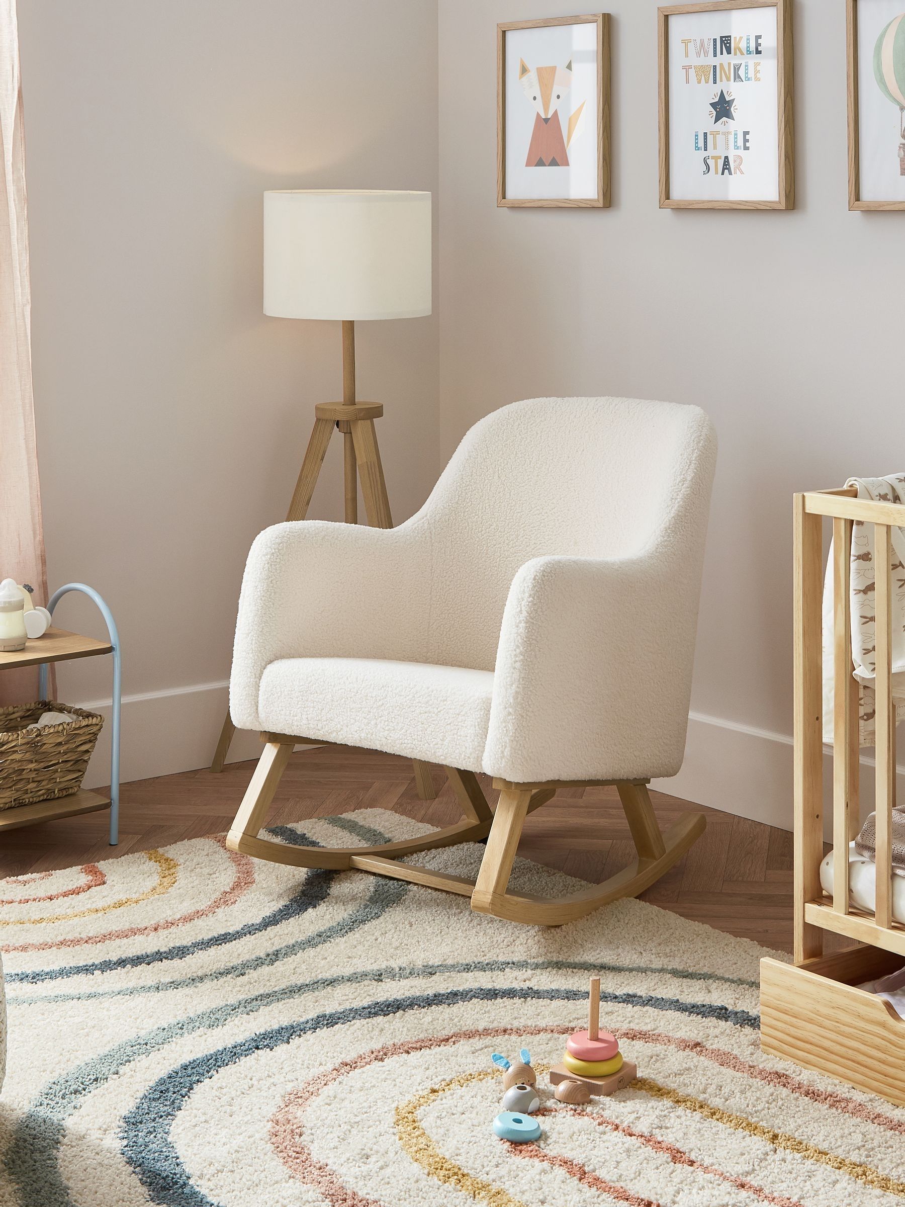 Ickle Bubba Roxby Nursery Chair White One - Image 6