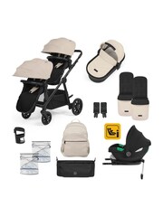 Ickle Bubba Stone 14 Piece Virgo Travel System with iSize Cirrus Car Seat - Image 2 of 6