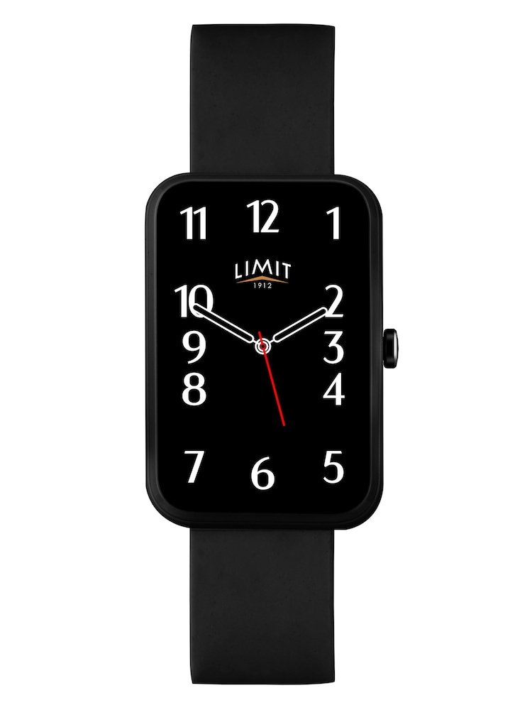 Limit 30mm Unisex Rectangular Smartwatch with Strap - Image 1 of 5 Limit 30mm Unisex Rectangular Smartwatch with Strap - Image 1 of 5