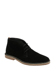 Schwarz - Frank Wright Suede Desert Boots - Bild 1 von 4