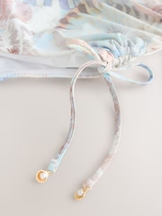 Pastel Blue Shell DD+ Wired Bandeau Tummy Control Swimsuit - Image 8 of 10