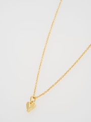 Ted Baker Gold Tone Alicia: Abstract Heart Pendant Necklace - Image 1 of 4