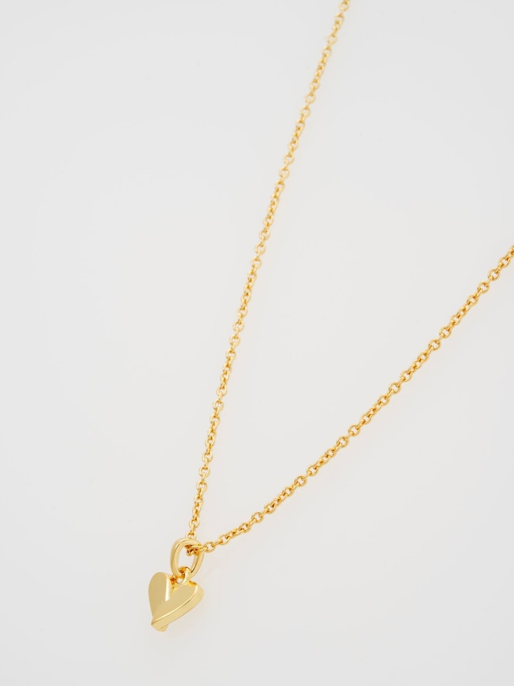 Ted Baker Gold Tone Alicia: Abstract Heart Pendant Necklace - Image 1 of 4 Ted Baker Gold Tone Alicia: Abstract Heart Pendant Necklace - Image 1 of 4