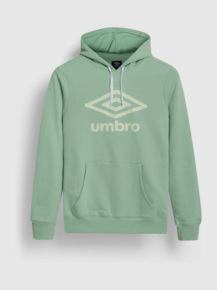 Umbro Green Large Logo Hoodie - Image 1 of 2