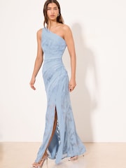 Lipsy One Shoulder Lace Detail Maxi Dress - Bild 1 von 4