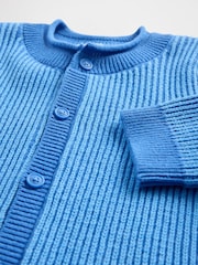 Gap Blue Footless Knitted One-Piece (0-24mths) - Image 3 of 3