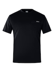 Berghaus Black Mens Relaxed Short Sleeve Tech T-Shirt - Image 6 of 9