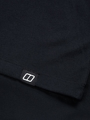 Berghaus Black Mens Relaxed Short Sleeve Tech T-Shirt - Image 7 of 9