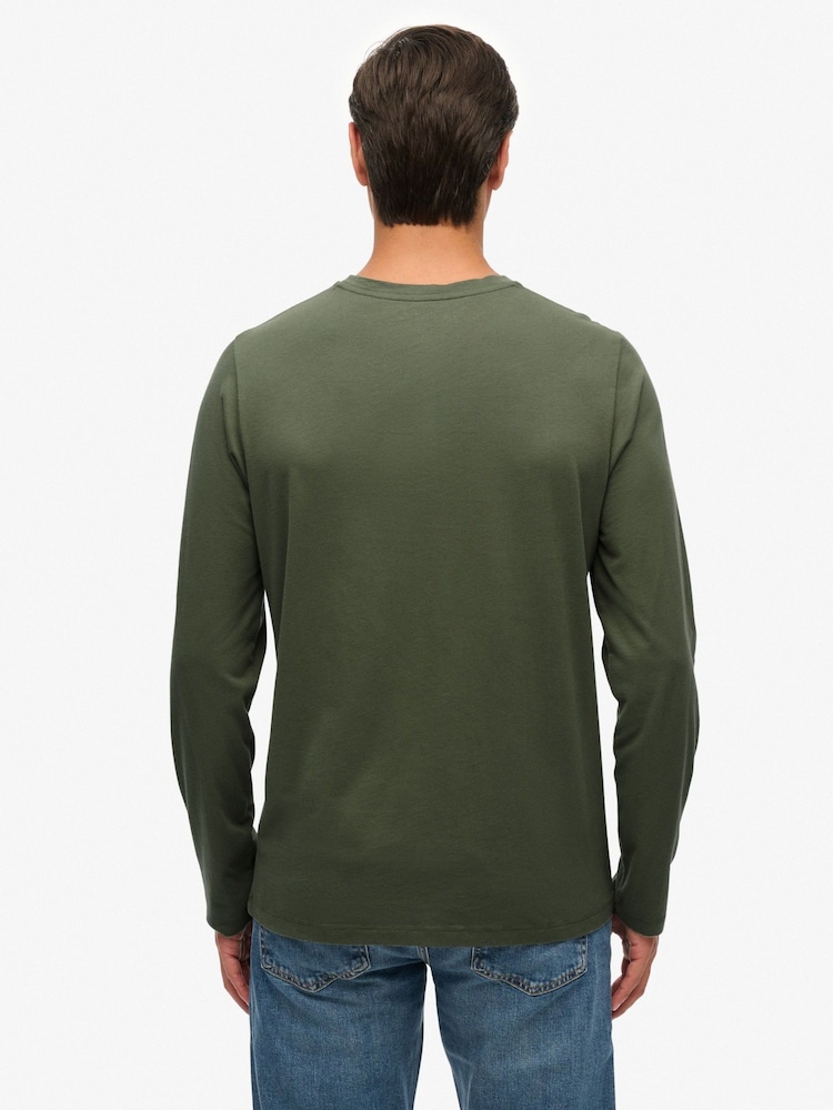 Superdry Green Classic Essential Top - Image 2 of 7
