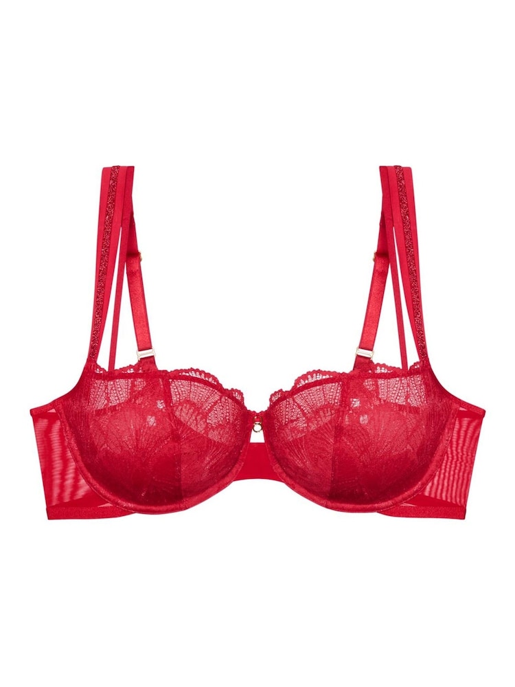Triumph Red Palina Moonlight Kiss - Wired Balconette Bra - Image 5 of 5 Triumph Red Palina Moonlight Kiss - Wired Balconette Bra - Image 5 of 5