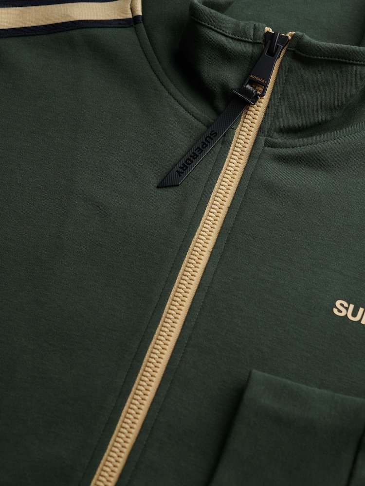 Superdry Green Tech Cult Loose Track Jacket - Image 7 of 7 Superdry Green Tech Cult Loose Track Jacket - Image 7 of 7