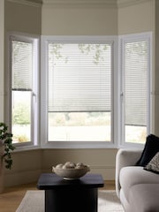 White Porcelain Made To Measure Perfect Fit 25mm Aluminium Venetian Blinds - Image 1 of 6