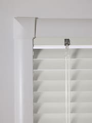 White Porcelain Made To Measure Perfect Fit 25mm Aluminium Venetian Blinds - Image 4 of 6
