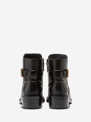 Cole Haan Silvana Buckle Black Booties - Image 4 of 6