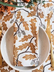 Avalon Home Gold Oak Napkin Pair - Image 4 of 6