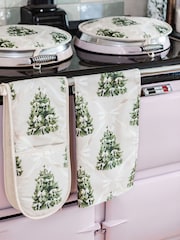 Avalon Home Forest of Cream Oven Gloves - Imagem 3 de 5