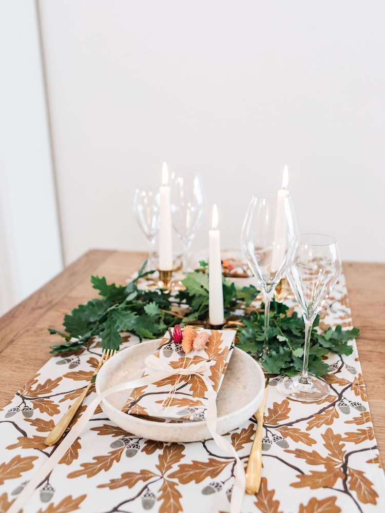 Avalon Home Gold Golden Oak Table Runner - Image 1 of 5